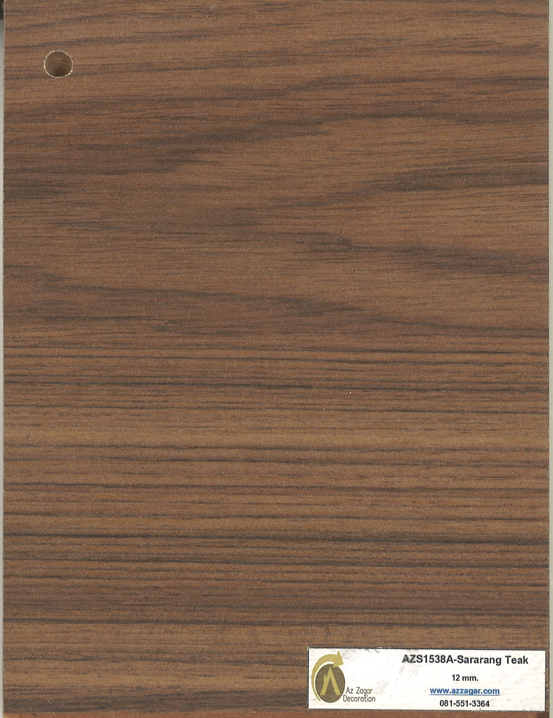 Sararang Teak (AZS 1538A)